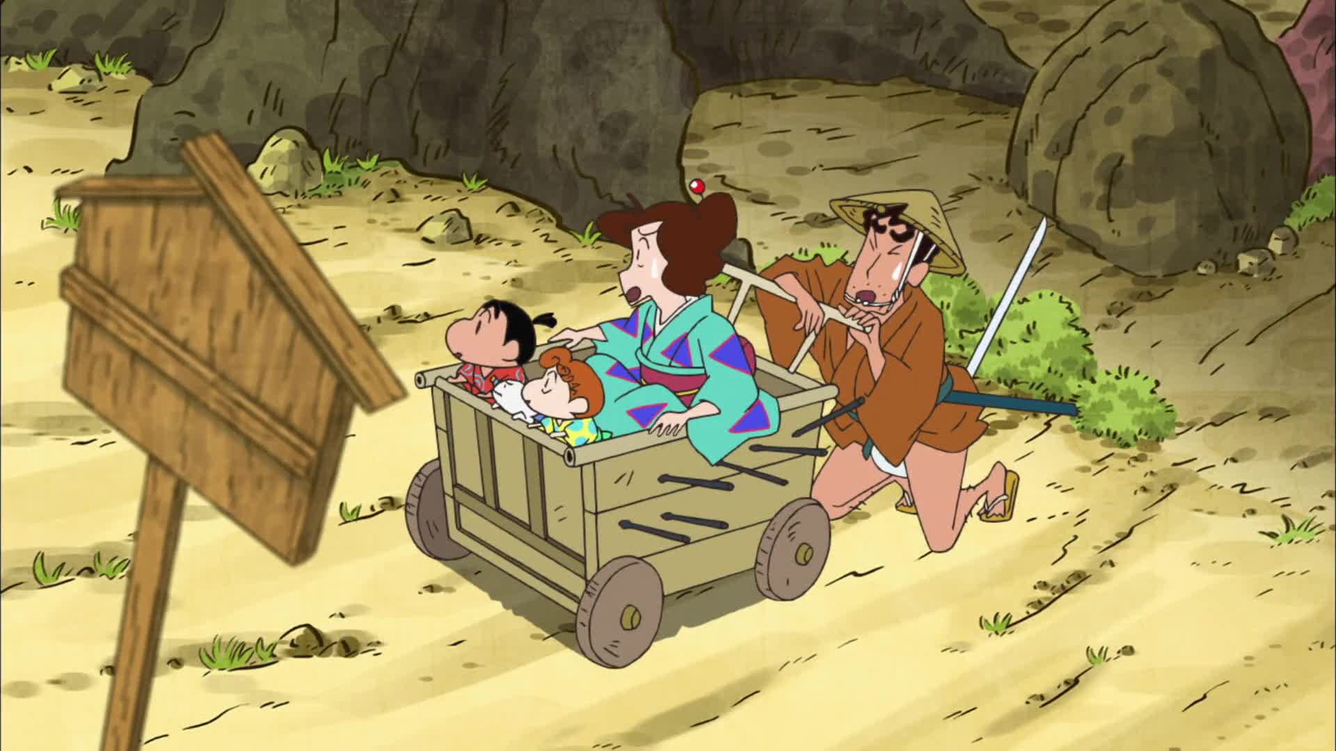 Crayon Shin-chan Gaiden: Kazokuzure Ookami (Dub)